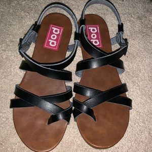 *Sold Elsewhere* Pop Brand Strappy Sandals